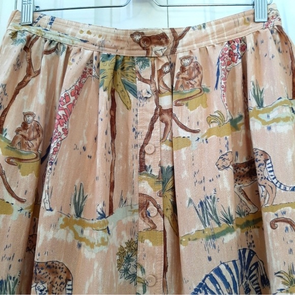 Pepaloves Anthropologie Safari Skirt NWT - Picture 4 of 9